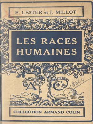 cover image of Les races humaines